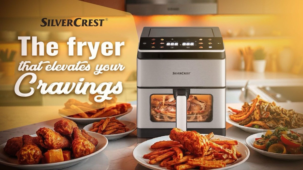 air fryer silvercrest 8l - الصورة 3
